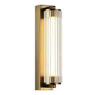 utsenka-SL6224.301.01 Светильник настенный ST-Luce Латунь/Прозрачный LED 1*8W 4000K БАМБУ 500_191_2950587